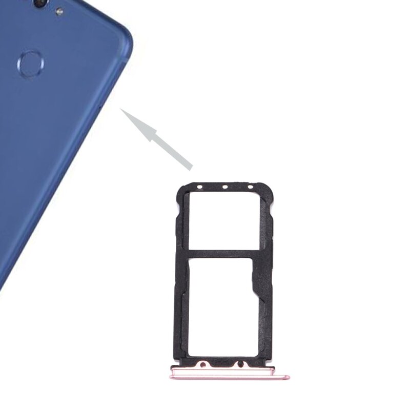 IPartsBuy untuk Huawei Nova 2 SIM Card Tray & SIM / Micro SD Card Tray