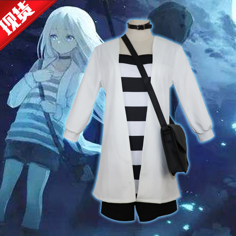 Angels of Death Catastrophy Gardner Cosplay Costumes, Kimono Japonais Ray SR, Veste 03 Complet + T-shirt + Objectifs