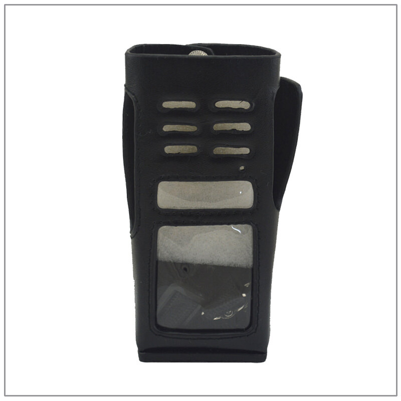 Leder Tragetasche mit gürtelschlaufe für Motorola Tastatur Modelle Portable Two-way Radio GP338 HT1250 GP339 GP360 GP380 PTX780 MTX960
