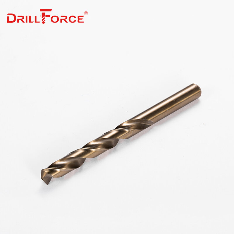 Drillforce Tools M42 Cobalt Drill Bit Set,HSS-CO Drill Set 0.5-10MM, for Drilling on Hardened Steel, Cast Iron & Stainless Steel