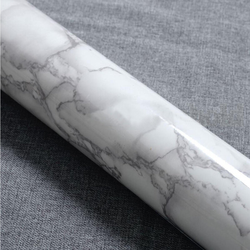 Hot Selling 60x50cm Granite Marble Effect Contact Waterproof Thick PVC Wallpaper Self Adhesive Peel Stick Rolling Paper