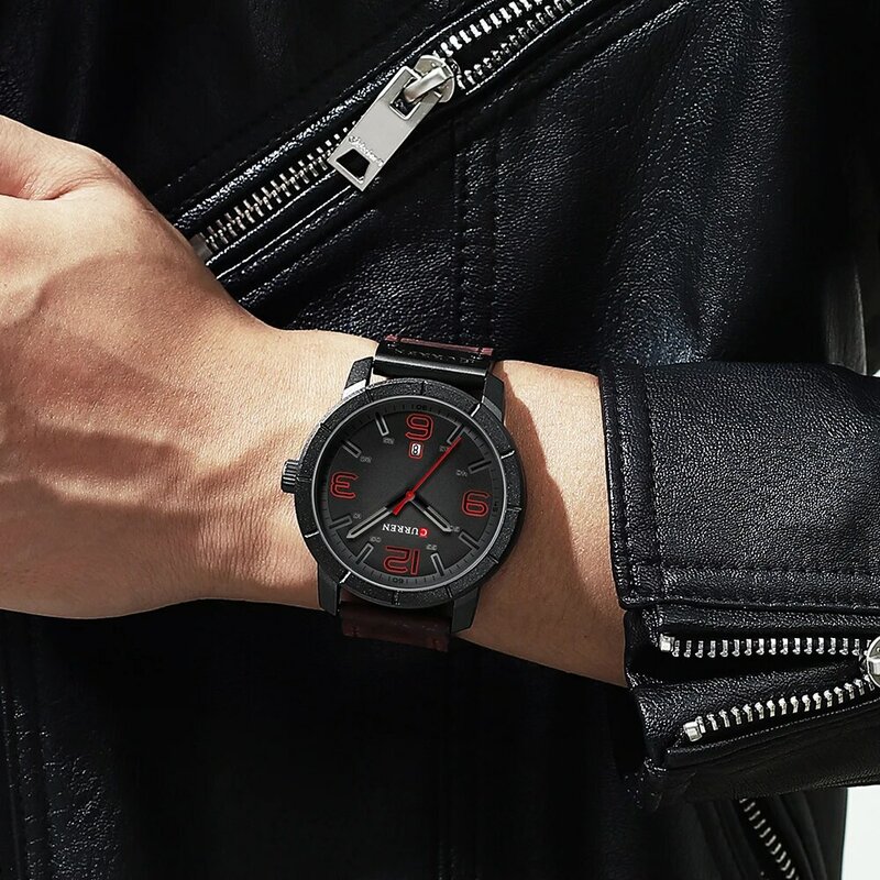 Reloj Masculino, marca de lujo CURREN analógico negocio militar reloj de pulsera con fecha hombres reloj de cuarzo para hombre reloj hombre