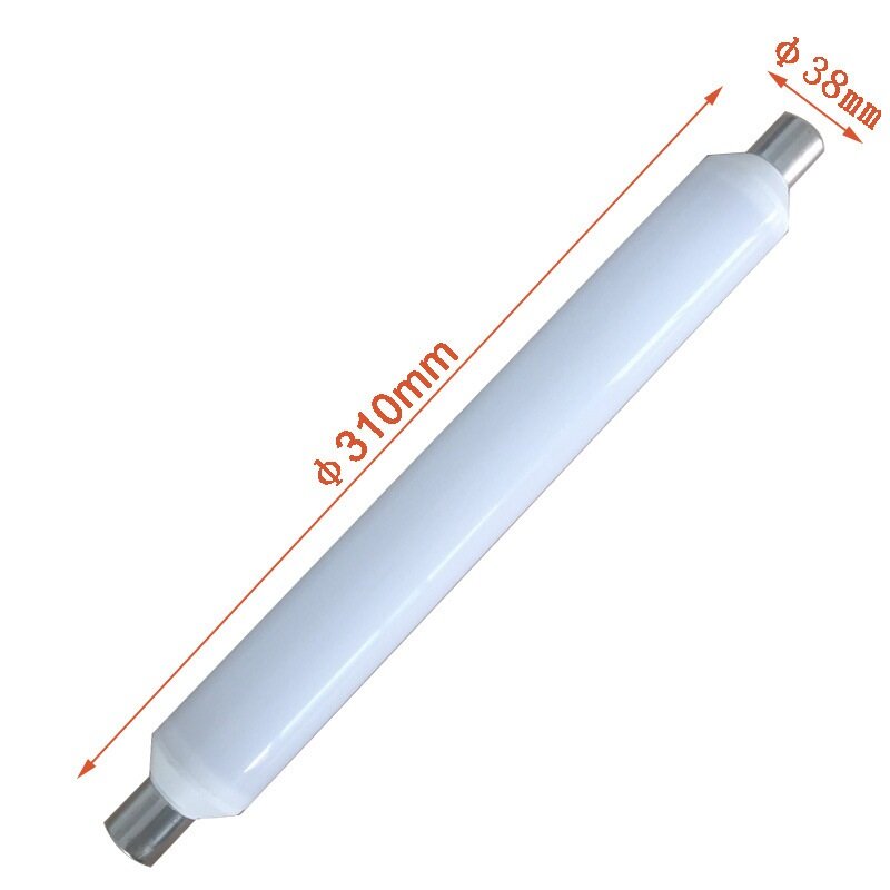 Tubo de luz LED S19 de 310mm, 8W, espejo regulable, lámpara de pared para baño, AC85-265V