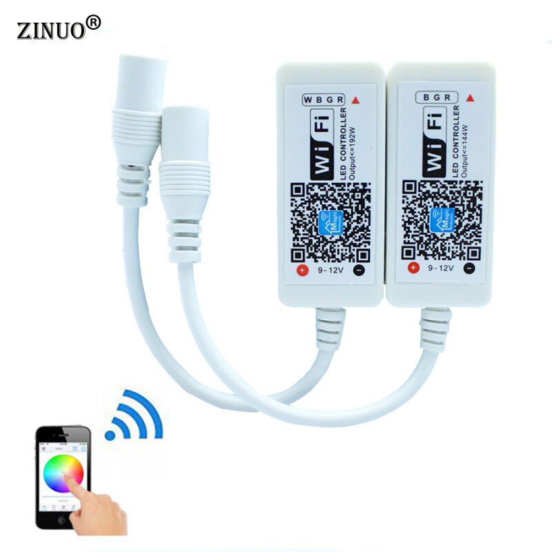 Magic Home Mini RGB RGBW Wifi Controller For Led Strip Panel light Timing Function 16million colors Smartphone Control