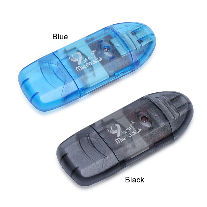 SR 미니 휴대용 장식 USB 2.0 엄지 고속 메모리 카드 리더기, 마이크로 SD t-플래시 카드 리더기 휴대폰 카드용