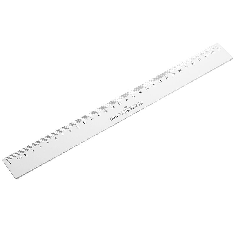 30cm / 20cm, Creative Fashion Multi-function Transparent Simple Ruler Acrylic Ruler Learning Stationery Painting Supplies 1pc
