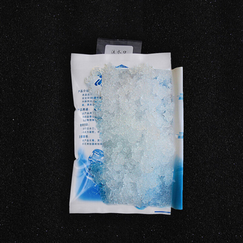5 pçs/lote saco de gelo gel reutilizável isolado seco frio gelo pacote saco de refrigerador de gel para alimentos frescos saco de gelo