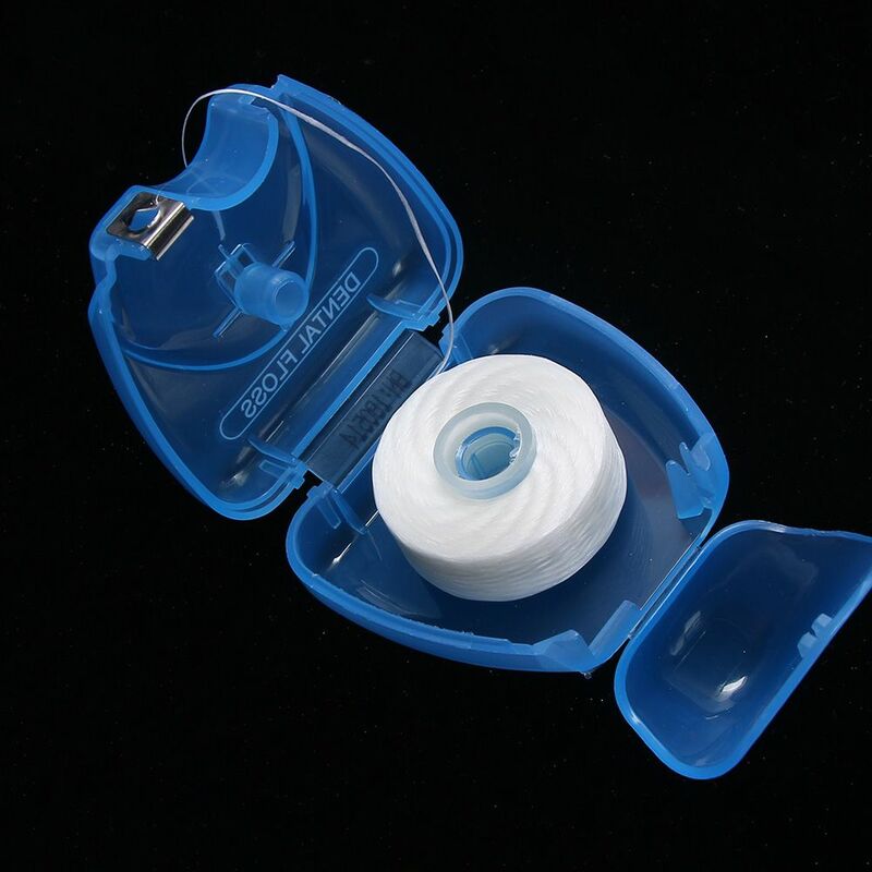 Micro-cire à saveur de menthe poivrée, fil dentaire, brosse interdentaire, cure-dents, hygiène buccale, fil propre, 50M
