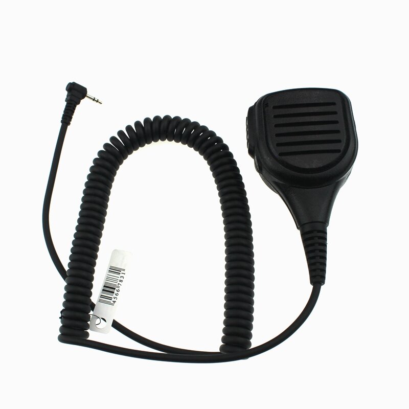 Przeciwdeszczowy głośnik na ramię mikrofon Walkie Talkie mikrofon 1 Pin dla Motorola Walkie Talkie radia T6200 SX620R dwukierunkowe Radio