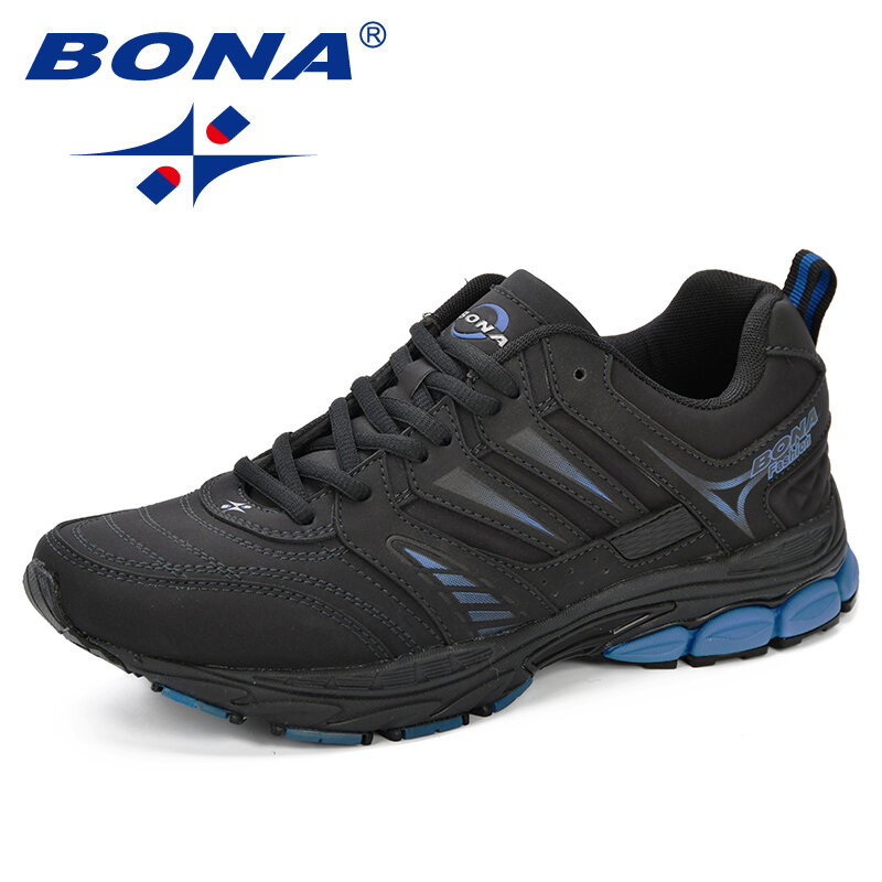 BONA-zapatos transpirables y populares para hombre, zapatillas deportivas cómodas, para exteriores, nuevo diseño, envío gratis