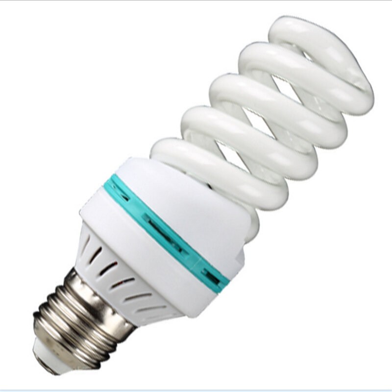 Lâmpada fluorescente para economia de energia, por atacado, tubo espiral de alta potência, e27, e14, b22, 65w, 85w, 125w
