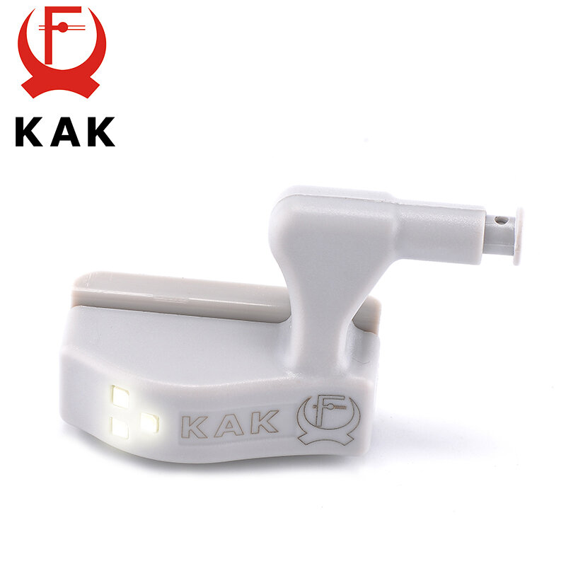 KAK Universal Hinge Light Kitchen Bedroom Living Room Cabinet Cupboard Wardrobe 0.25W Inner LED Sensor Light Furniture Hardware