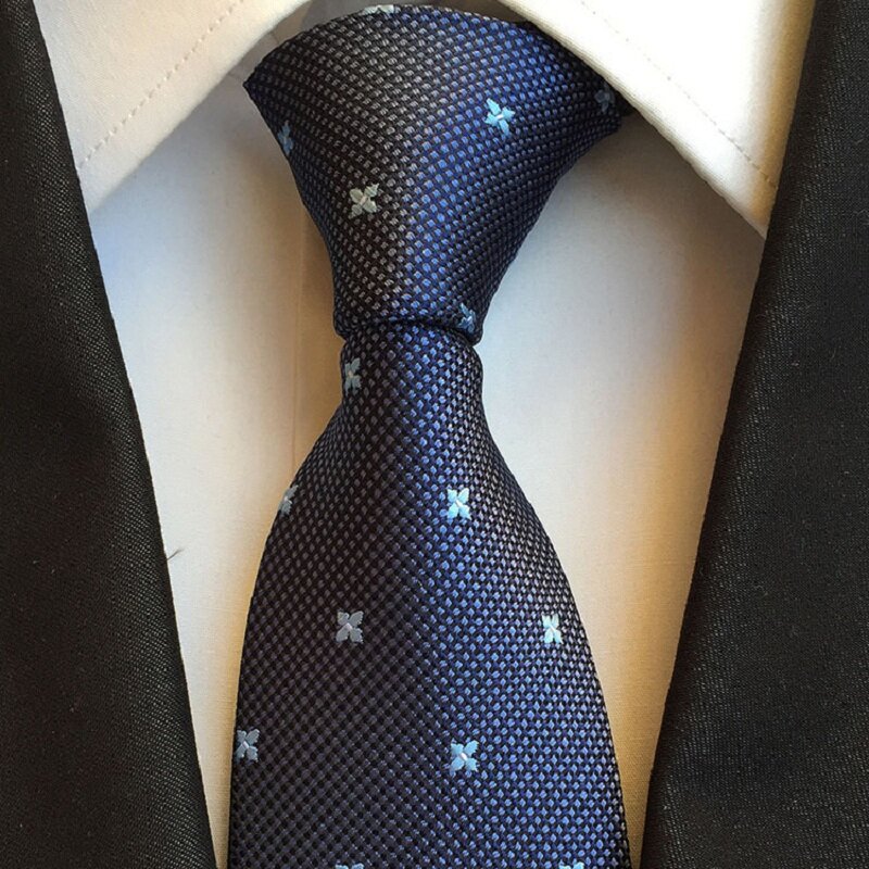 HOOYI mężczyźni kwiat krawaty miły prezent Party Neckwear biznes mody krawat