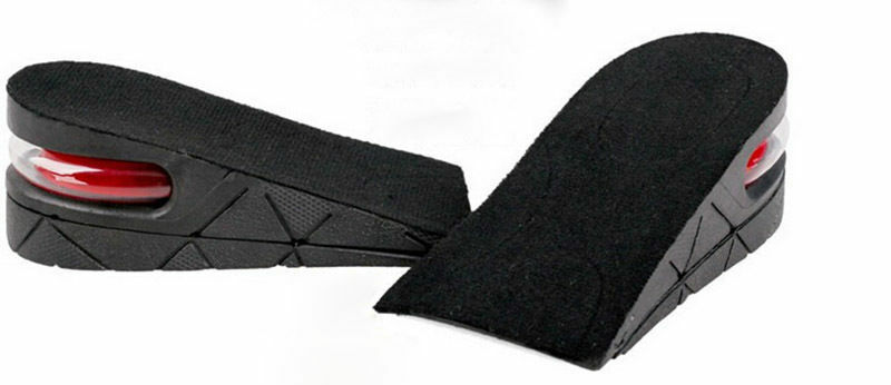 Подушка на воздушной подушке из ПВХ для мужчин и женщин, 5 см, регулируемая высота, увеличивающая подъем пятки, вставки выше, подкладки для обуви, лидер продаж, 2019