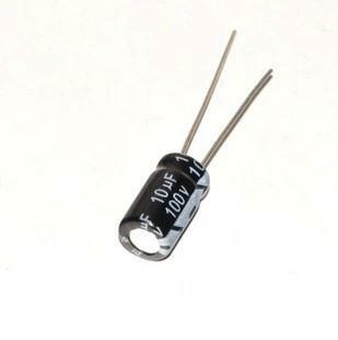 Электролитический конденсатор 100 в 10 мкФ конденсатор