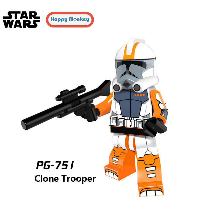 Venta única legoing estrella bloques de construcción Wars Luke Leia Han Solo Anakin Darth Vader Yoda tarro juguetes legoings cifras bk30