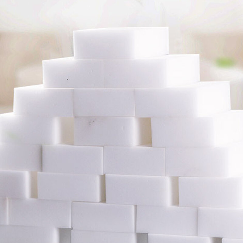 Nowy gorący 10 sztuk biały gąbka gumka do czyszczenia melaminy wielofunkcyjny naczynie kuchenne narzędzia do czyszczenia łazienki Nano gąbka