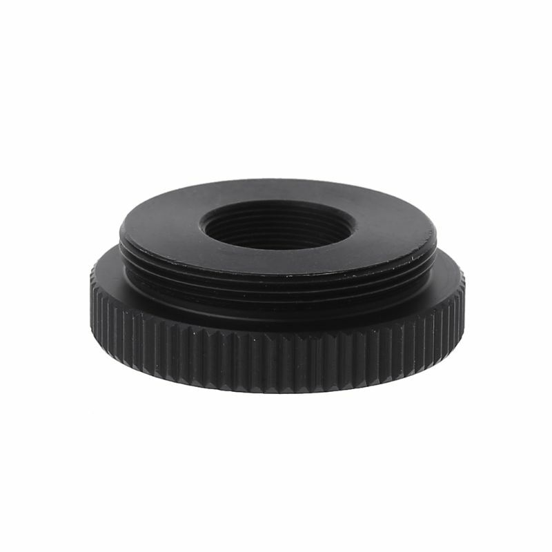 Adaptador de lente de Metal negro Para M12 a C o CS, anillo convertidor de lente de montaje L29K