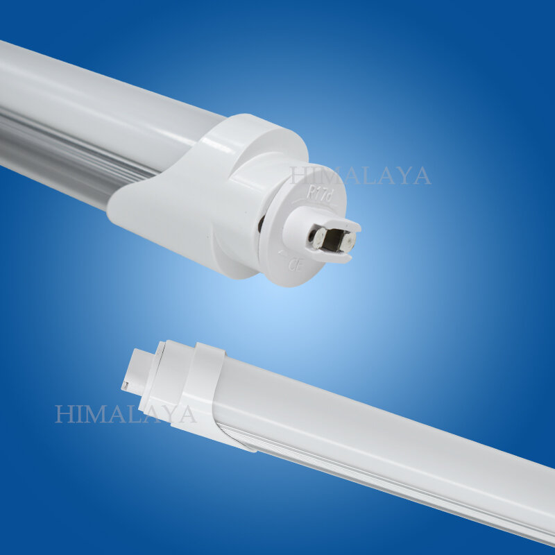 Toika-tubo de luz LED de alto brillo, 40W, 400MM, 8 pies, un solo pin,R17D, T8, SMD2835, 192led/PC, 4800LM, 2400 Uds.