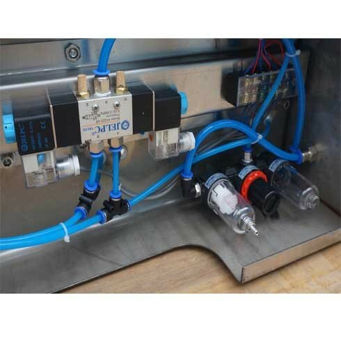 Enchimento automático bocal duplo enchimento líquido grande válvula rotativa quantitativo enchimento e embalagem máquina equipamentos