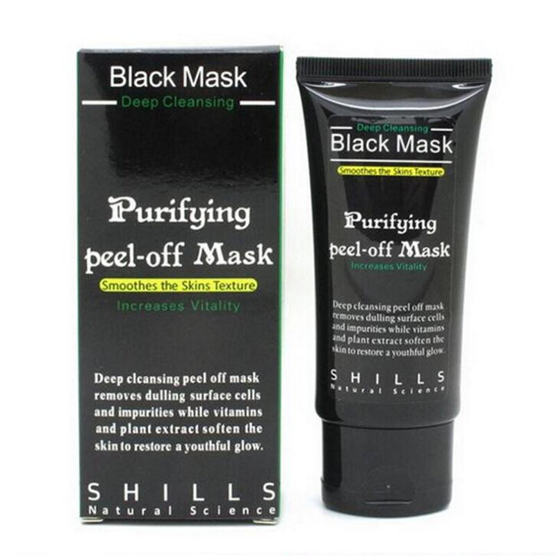 Blackhead ลบ Face Masks Deep Cleansing Purifying Peel Off สีดำ Nud ใบหน้าหน้ากากดำ