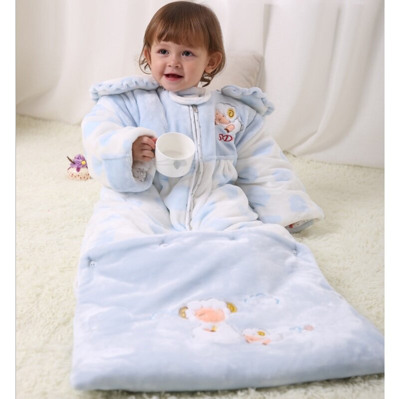 Bielizna nocna dla niemowląt pościel dla niemowląt śpiwór dla noworodka koce bielizna nocna dla niemowląt noworodek wrap koperta Sleepsacks Top Quality