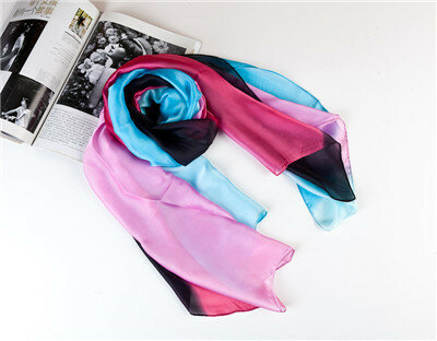 SJ14 Modo Il colorato Patterned donne sciarpa di Seta sciarpe hijab