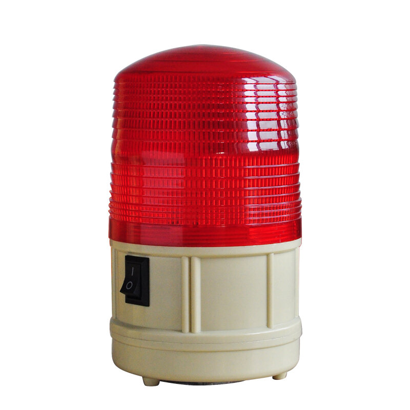 Battery Beacon Warning Lights LED Strobe Light Flashing Alarm Indicator for Trucks Vehicles, Magnetic Base, No Sound  LTD-5088