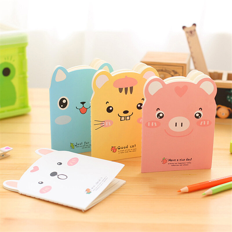 DL śliczna świnka w kształcie ucznia kreatywne artykuły papiernicze mały prezent prezent Taobao notebook studenci i biura dostarcza naklejki
