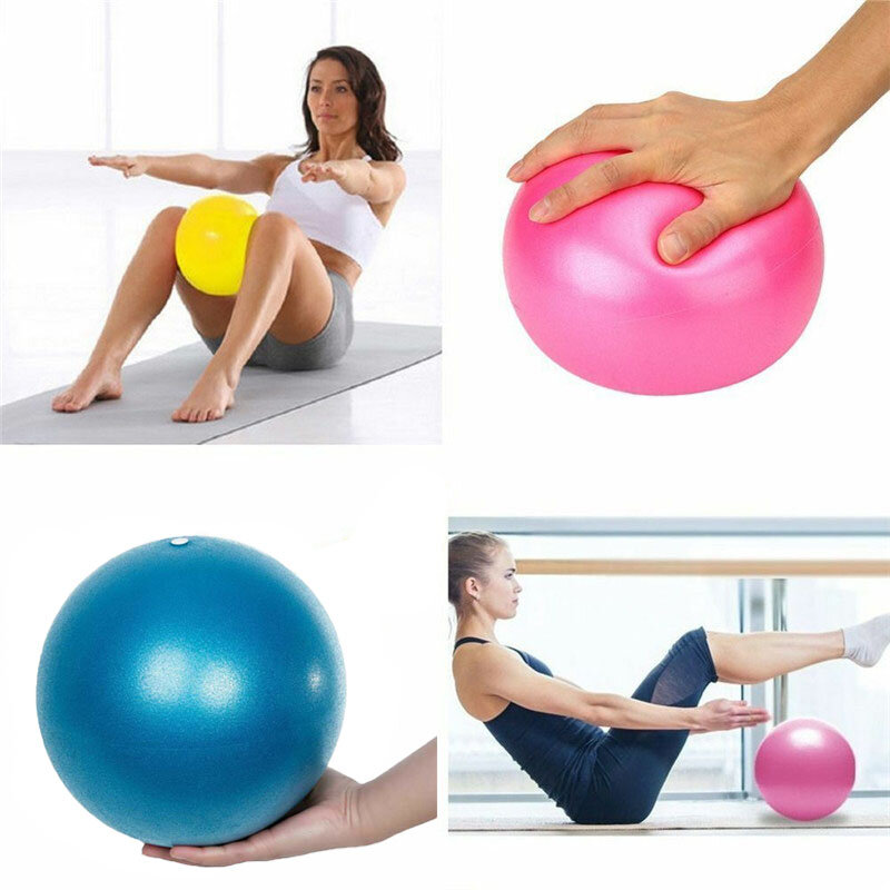 Anti-Pressure Explosion-Proof 25 CM Diameter Yoga Exercise Gymnastics Pilates Yoga Balance Ball Gym Home Training Yoga Ball