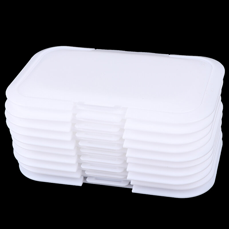 Tapa de toallitas húmedas reutilizables para bebé, caja de pañuelos húmedos portátil para niño, tapa de caja de toallitas móviles, tapa de papel húmedo, soporte de tejido útil Acce
