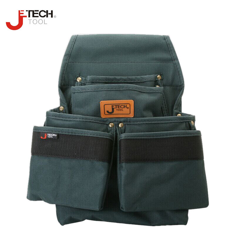 Jetech-Professional cinto de cintura para eletricista, ferramenta malote, organizador, saco titular, tamanho médio, BA-M2, 360x300mm