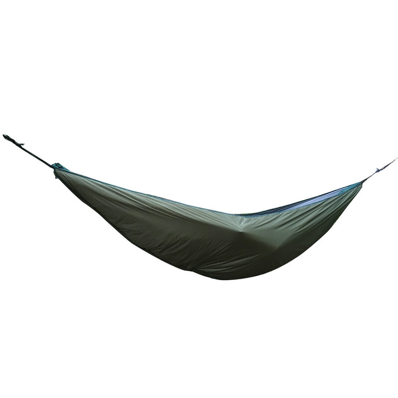 Hamaca ligera de longitud completa debajo de la manta, saco de dormir de aislamiento ultraligero para acampar, 40 F a 68 F (5 C a 20 C)