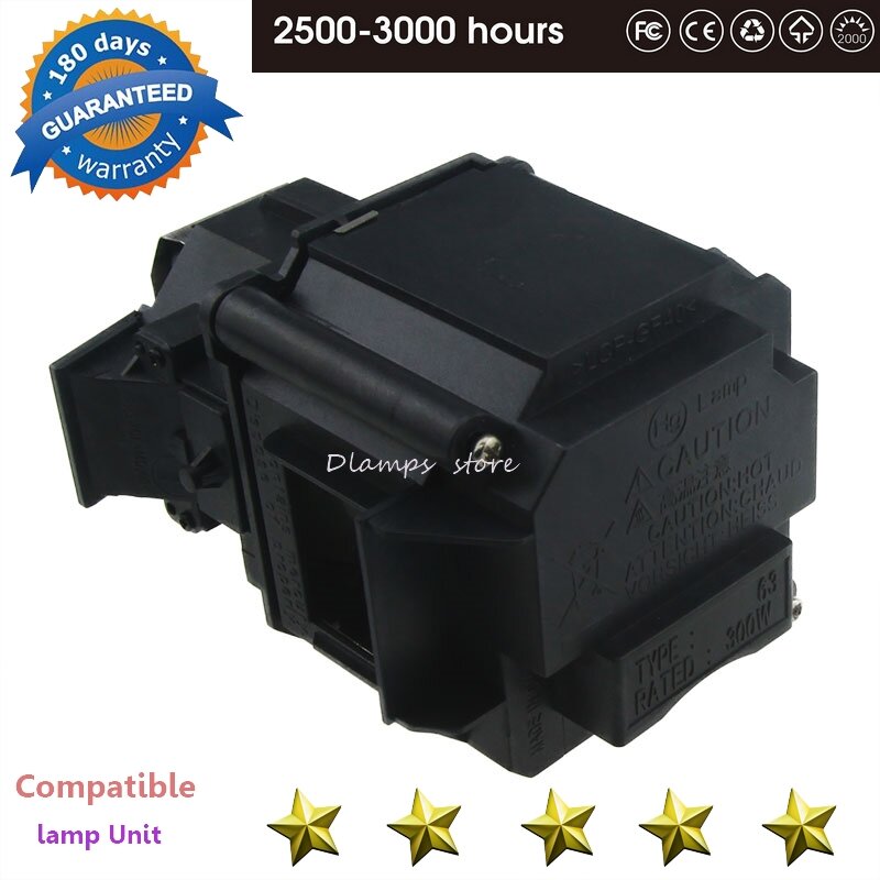 Módulo de proyector para EPSON, EB-G5750WU,EB-G5800,EB-G5900,EB-G5950, G5660W, C520XH, V13H010L63, ELPLP63