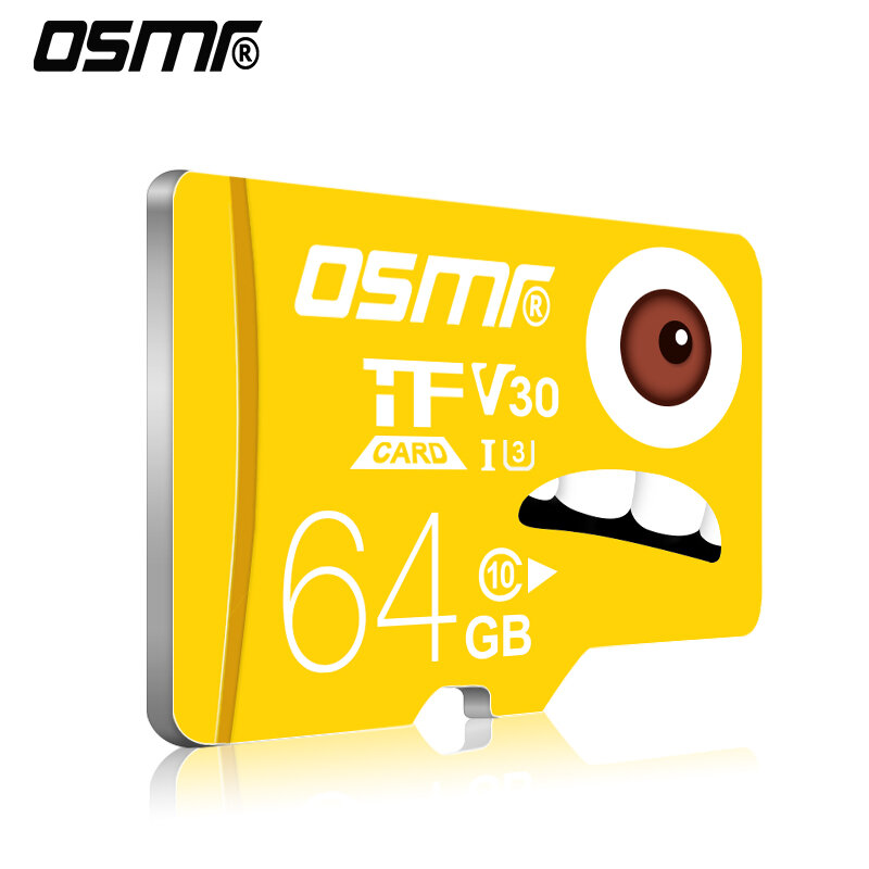 TF (MicroSD) carte mémoire C10 haute vitesse édition améliorée enregistreur de conduite surveille la carte mémoire de téléphone portable
