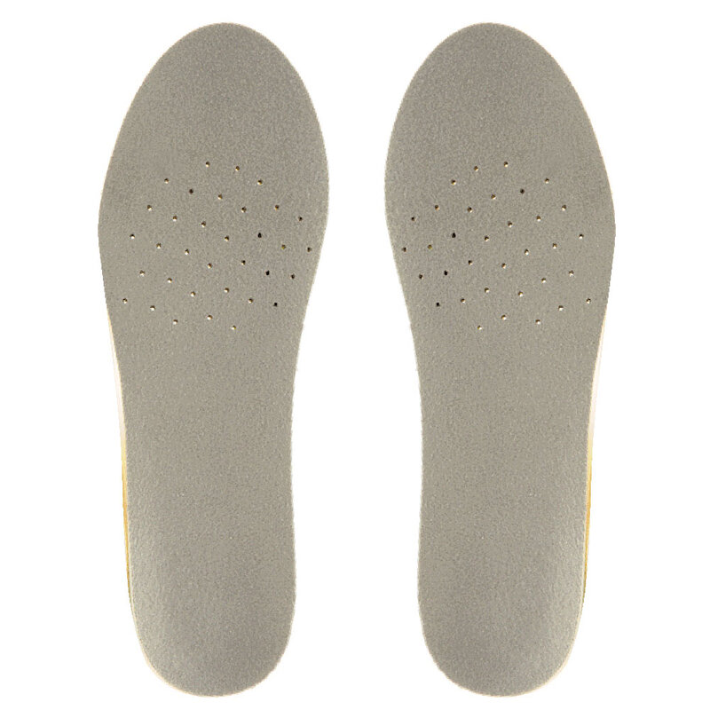 Coussinet de chaussures unisexe en mousse à mémoire de forme respirant absorbant la transpiration orthèse de sécurité douce et confortable semelle intérieure de sport athlétique S-L de choc