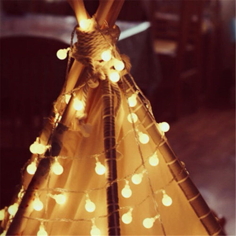 3M ไฟ Fairy แบตเตอรี่ดำเนินการ LED คริสต์มาสไฟในร่มกลางแจ้ง String Garland สำหรับสวนห้องนอนตกแต่งบ้าน