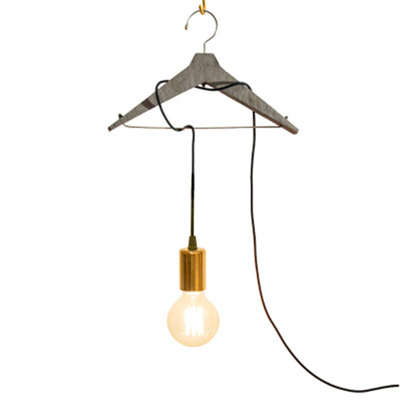 مصباح معلق معدني من الحديد المطاوع LED 220 فولت ، تصميم قديم ، إضاءة داخلية ، تصميم إبداعي ، مثالي للمنزل أو المقهى أو البار.