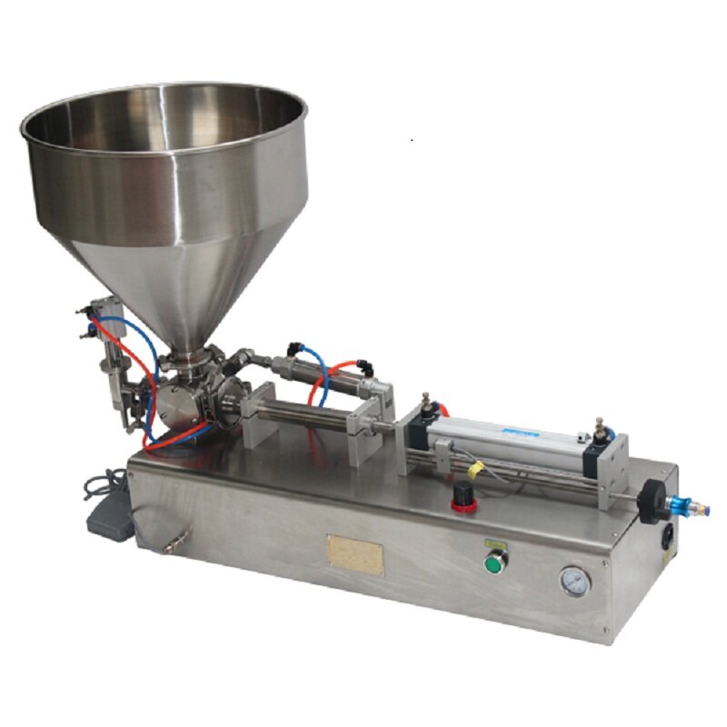 Высококачественная машина для наполнения крема, Пневматический поршневой наполнитель для крема и лосьона