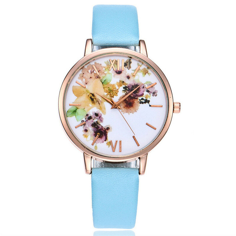 Reloj de pulsera con correa de cuero informal de marca de lujo para mujer de marca SANYU