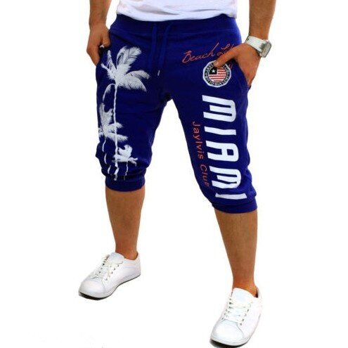 Zogaa pantalones cortos casuales para hombre 2019 verano nueva moda casual estampado hip hop pantalones cortos 5 colores streetwear hombres pantalones cortos jogging Pantalones