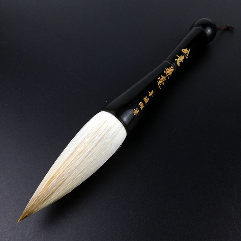 Oversized High Grade Ox Horn Penholder Writing Brush Painting Supplies Calligraphy Brush Professional Couplet Calligraphy Pen