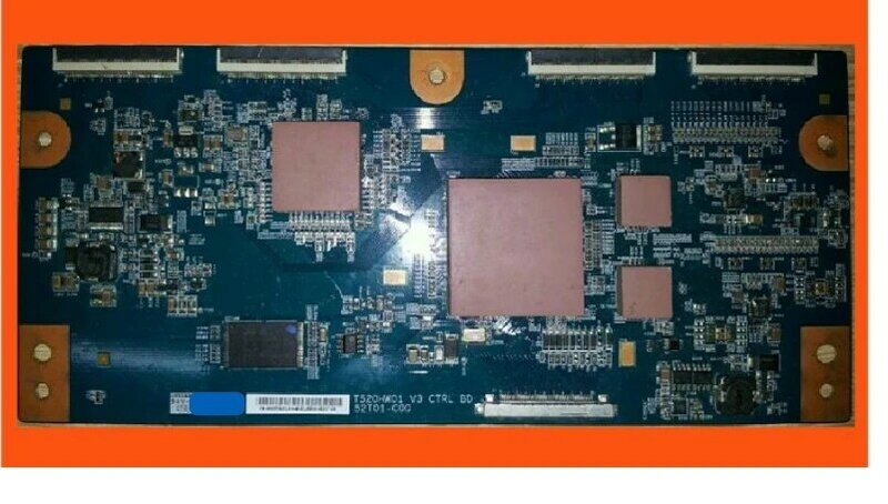 Placa lógica integrada t520hw01 v3 bd com placa de conexão lcd