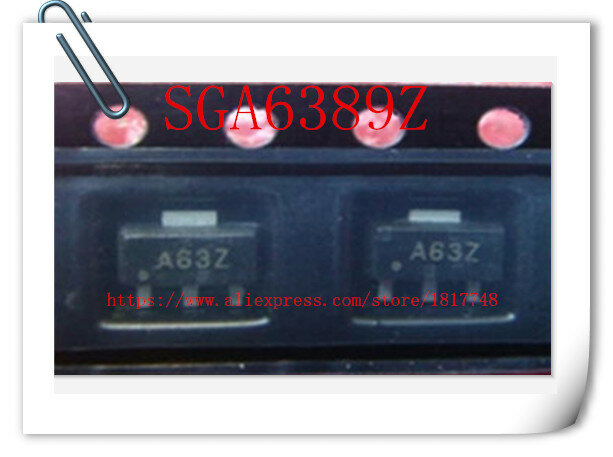 Marquage A63Z SOT-89 IC, livraison gratuite 10 pièces/lot SGA-6389Z SGA-6389 SGA6389