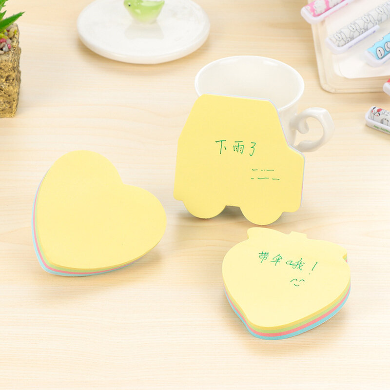 1pc Cute Creative Stationery Posted Sticky Note Memo Pad Message Pads