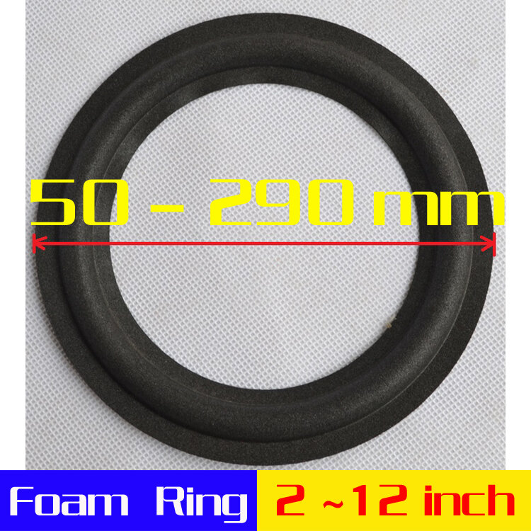 HIFIDIY LIVE 2-12 pollici woofer altoparlante parti di riparazione accessori bordo in schiuma anello pieghevole Subwoofer(50 ~ 290mm) 3 3.5 4 5 6.5 8 10