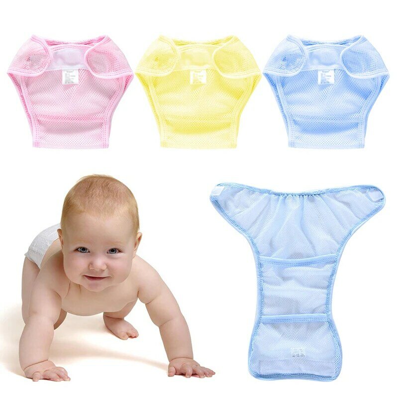 Bebê fraldas lavável reutilizáveis fraldas à prova dwaterproof água verão fralda capa de bolso infantil bolso fralda bebê à prova de vazamento pano de fralda