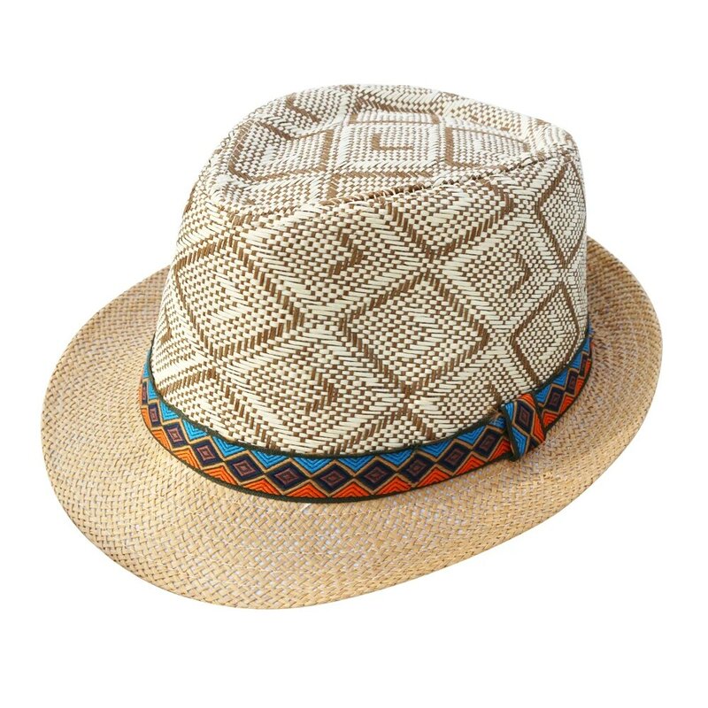 LNPBD-Sombrero de paja para hombre y mujer, sombrero elegante para el Sol, para la playa, de verano, 2018