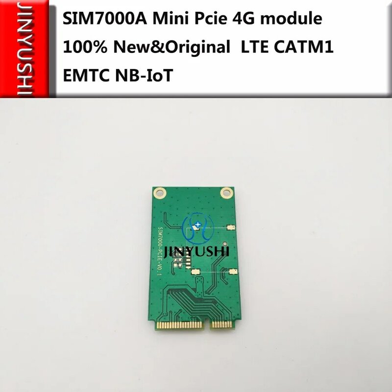 JINYUSHI สำหรับ SIMCOM SIM7000A มินิ Pcie 4 กรัม 100% ใหม่และต้นฉบับ LTE CATM1 EMTC NB - IoT โมดูลสต็อก