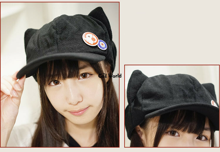 EVA Shikinami Asuka Rangure кошачьи ушки флисовая шапка пик бейсболка аниме аксессуары для косплея